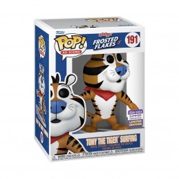 Funko Funko Pop N°191 SDCC 2023 Tony the Tiger Surfing Vaulted Edition Limitée