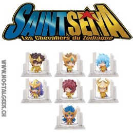 Saint Seiya (Soul of Gold): Petit Chara Land Twelve Temple Arc 2nd Trading Figure (Set de 7 pièces)