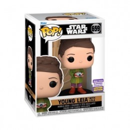 Funko Funko Pop N°659 SDCC 2023 Star Wars: Obi Wan Kenobi Young Leia with Lola Edition Limitée