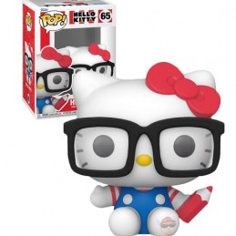 Funko Funko Pop Sanrio N°65 Hello Kitty (Nerd) Vinyl Figure