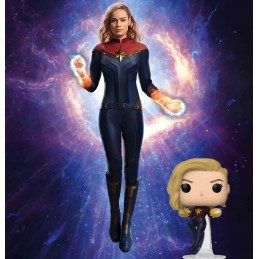 Funko Funko Pop N°1249 Marvel The Marvels Captain Marvel Vinyl Figure