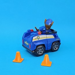 Paw Patrol Chase second hand figure+Car (Loose).