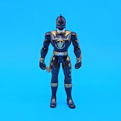 Bandai Power Rangers Dino Thunder Black Ranger Figurine articulée d'occasion (Loose)