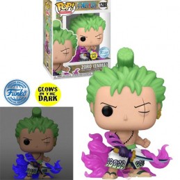 Funko Funko Pop Animation N°1288 One Piece Roronoa Zoro (Enma) Phosphorescent Edition Limitée