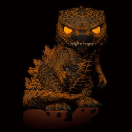 Funko Funko Pop N°1316 Movies Godzilla Vs Kong Burning Godzillla Phosphorescent Edition Limitée