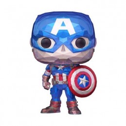 Funko Funko Pop N°1268 Marvel Captain America (Facet) Edition Limitée