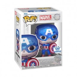 Funko Funko Pop N°1268 Marvel Captain America (Facet) Edition Limitée