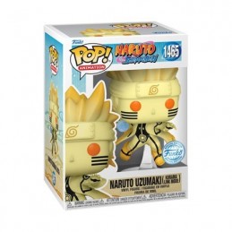 Funko Pop N°1465 Naruto Shippuden Naruto Uzumaki (Kurama Link Mode) Edition Limitée