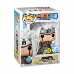 Funko Funko Pop N°1481 Manga Naruto Shippuden Jiraiya (Rasengan) Phosphorescent Edition Limitée