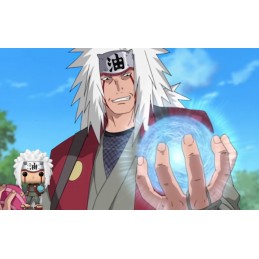 Funko Funko Pop N°1481 Manga Naruto Shippuden Jiraiya (Rasengan) Phosphorescent Edition Limitée