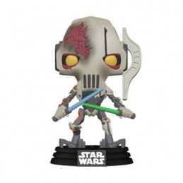 Funko Funko Pop N°646 Star Wars General Grievous with Battle Damage Exclusive Vinyl Figure