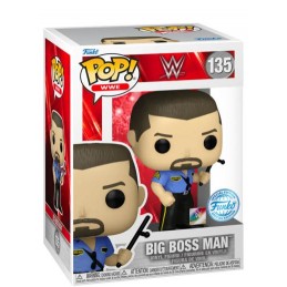 Funko Funko Pop N°135 WWE Big Boss Man Exclusive Vinyl Figure