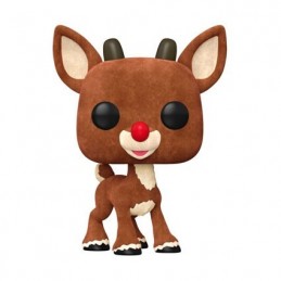 Funko Funko Pop N°1260 Rudolph The Red-Nosed Reindeer Flocked Exclusive Vinyl Figure