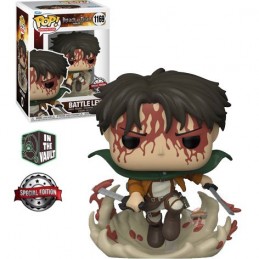 Funko Funko Pop Animation N°1169 Attack on Titan Battle Levi Vaulted Edition Limitée