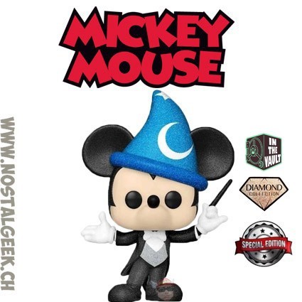 Funko Funko Pop N°1167 Disney Philharmagic Mickey Mouse (Diamond) Vaulted Exclusive Vinyl Figure