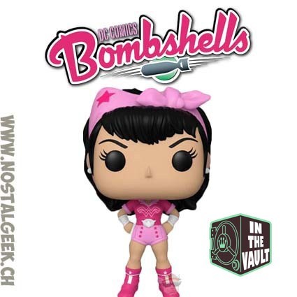 Funko Funko Pop N°167 DC Bombshells Wonder Woman (Breast Cancer Awareness) Vaulted