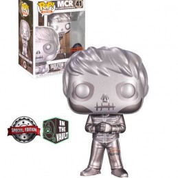 Funko Funko Pop N°41 Rocks My Chemical Romance Skeleton Gerard Way (Platinum) Vaulted Edition Limitée