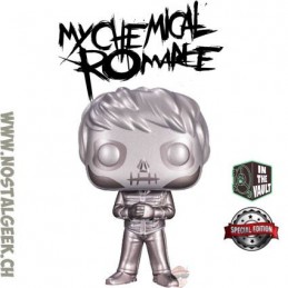 Funko Funko Pop N°41 Rocks My Chemical Romance Skeleton Gerard Way (Platinum) Vaulted Edition Limitée