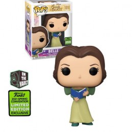 Funko Funko Pop N°1010 ECCC 2021 Disney Belle et la Bête Belle in Green Dress with Book Vaulted Edition Limitée