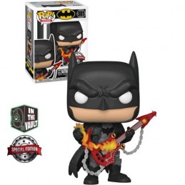 Funko Funko Pop N°381 DC Heroes Death Metal Batman (Guitar Solo) Vaulted Edition Limitée