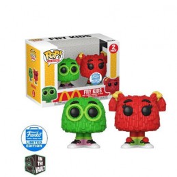 Funko Funko Pop N°Ad Icons McDonald's Fry Guys (Green & Red) (2-Pack) Vaulted Exclusive Vinyl Figures