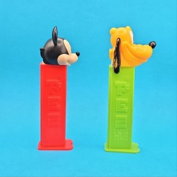 Pez Disney Mickey Mouse & Pluto Distributeurs de Bonbons Pez d'occasion (Loose)