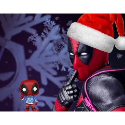 Funko Pop N°1283 Marvel Holidays Deadpool (Ugly Sweater)