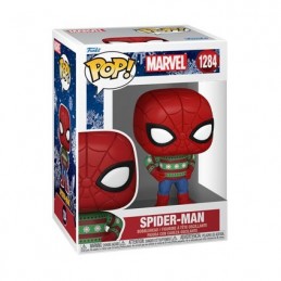 Funko Funko Pop N°1284 Marvel Holidays Spider-Man (Ugly Sweater) Vinyl Figure