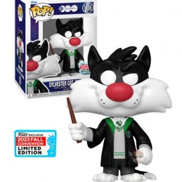 Funko Funko Pop N°1336 NYCC 2023 Looney Tunes X Harry Potter Sylvester Cat Slytherin Exclusive Vaulted Vinyl Figur