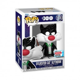 Funko Funko Pop N°1336 NYCC 2023 Looney Tunes X Harry Potter Sylvester Cat Slytherin Exclusive Vaulted Vinyl Figur