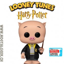 Funko Funko Pop N°1337 NYCC 2023 Looney Tunes X Harry Potter Porky Pig Hufflepuff Exclusive Vaulted Vinyl Figure