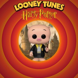 Funko Funko Pop N°1337 NYCC 2023 Looney Tunes X Harry Potter Porky Pig Hufflepuff Vaulted Edition Limitée