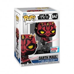 Funko Funko Pop N°647 NYCC 2023 Star Wars Darth Maul Exclusive Vaulted Vinyl Figur