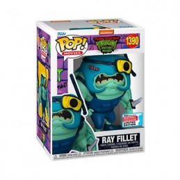 Funko Funko Pop N°1390 NYCC 2023 TMNT Mutant Mayhem Ray Fillet Exclusive Vaulted Vinyl Figur