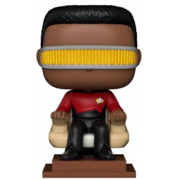 Funko Funko Pop N°1409 NYCC 2023 Star Trek Geordi La Forge Exclusive Vaulted Vinyl Figur