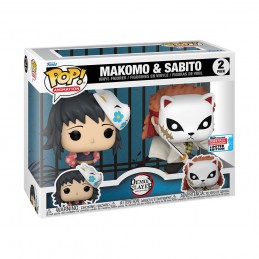 Funko Funko Pop NYCC 2023 Demon Slayer Makomo and Sabito (2-pack) Exclusive Vaulted Vinyl Figur