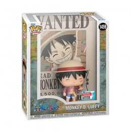 Funko Funko Pop N°1459 NYCC 2023 One Piece Monkey D. Luffy (Wanted Poster) Exclusive Vaulted Vinyl Figur