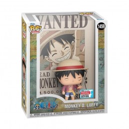 Funko Funko Pop N°1459 NYCC 2023 One Piece Monkey D. Luffy (Wanted Poster) Exclusive Vinyl Figure