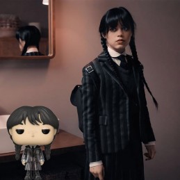 Funko Funko Pop N°1311 Wednesday Addams in School Uniform (Metallic) Edition Limitée