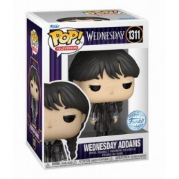 Funko Funko Pop N°1311 Wednesday Addams in School Uniform (Metallic) Edition Limitée