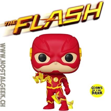 Funko Funko Pop N°1097 The Flash Glows in the Dark Exclusive Vinyl Figure