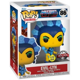 Funko Funko Pop N°86 Retro Toys Masters of The Universe (MOTU) Evil-Lyn Phosphorescent Edition Limitée