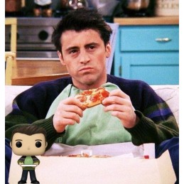 Funko Pop N°1275 Friends Joey Tribbiani with Pizza Vinyl Figur