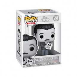 Funko Funko Pop Icons N°74 Walt Disney with Drawing