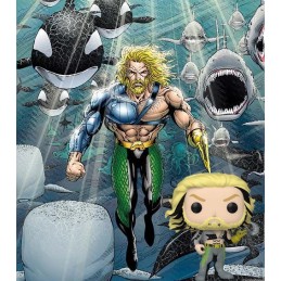 Funko Funko Pop N°464 DC Comics Aquaman (Cel Shading) Edition Limitée