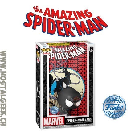 Funko Funko Pop N°19 Comics Cover Marvel Spider-Man 300 Exclusive Vinyl Figure