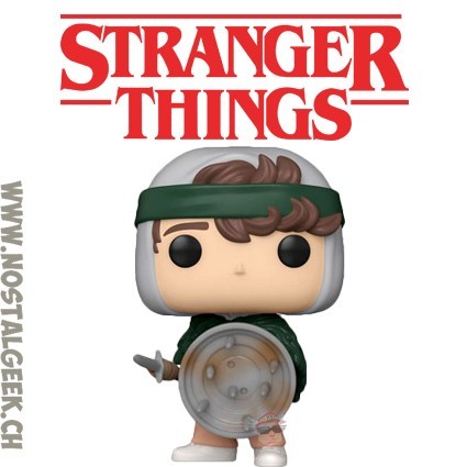 Funko Funko Pop N°1463 Stranger Things Dustin With Spear And Shield