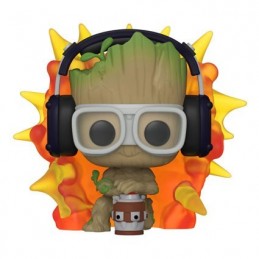 Funko Funko Pop Marvel N°1195 I Am Groot - Groot with Detonator Vinyl Figure