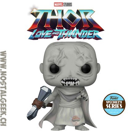 Funko Funko Pop N°1092 Marvel Thor Love & Thunder Gorr (with Stormbreaker) Edition Limitée