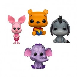 Funko Funko Pop Disney Winnie l'ourson / Porcinet / Bourriquet / Efélant Dimaond 4-Pack Edition Limitée